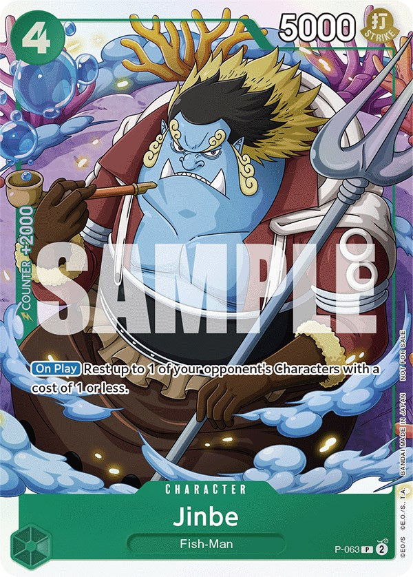 Jinbe (Event Pack Vol. 4) [One Piece Promotion Cards] | Good Games Adelaide SA