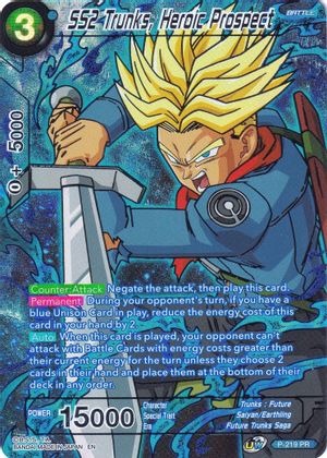 SS2 Trunks, Heroic Prospect (P-219) [Collector's Selection Vol. 2] | Good Games Adelaide SA