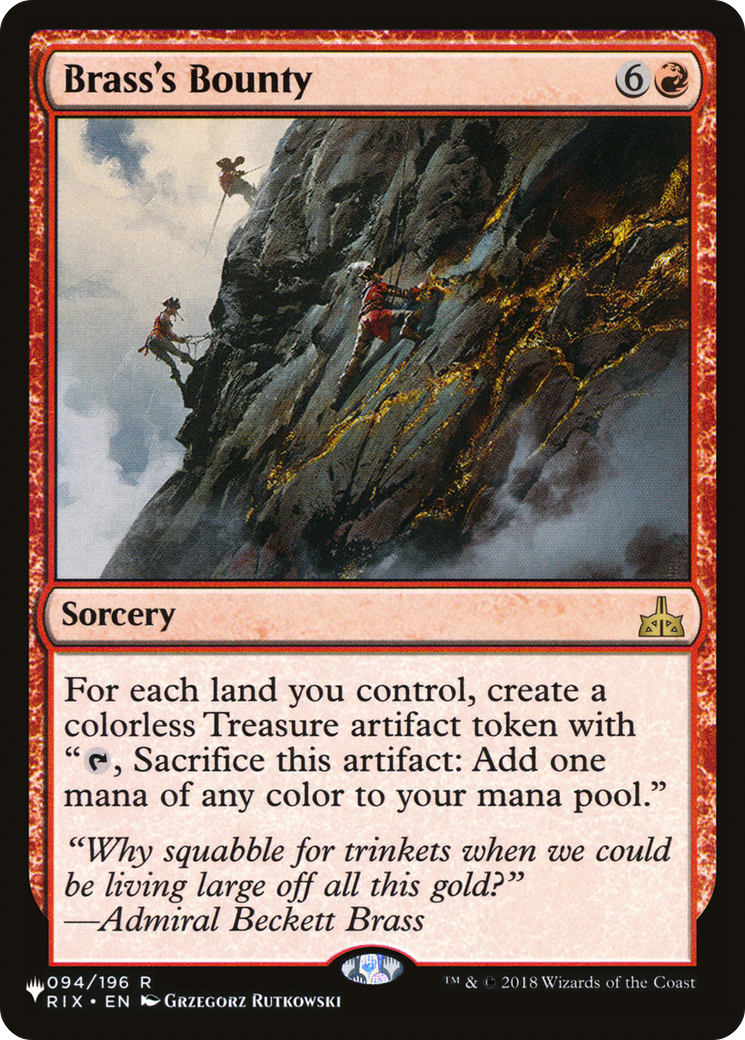 Brass's Bounty [The List] | Good Games Adelaide SA