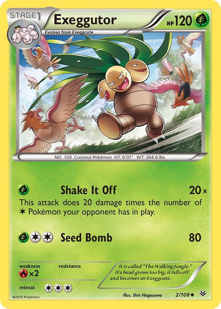 Exeggutor 2/108 (XY - Roaring Skies)  | Good Games Adelaide SA