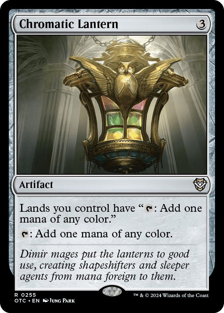 Chromatic Lantern [Outlaws of Thunder Junction Commander] | Good Games Adelaide SA