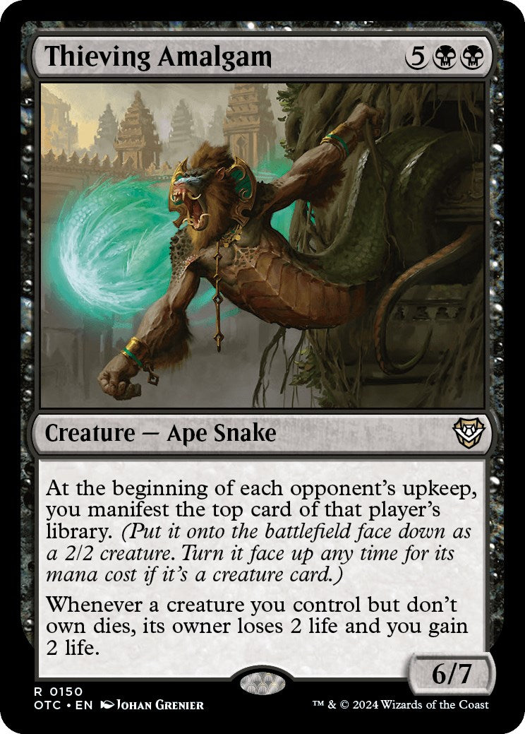 Thieving Amalgam [Outlaws of Thunder Junction Commander] | Good Games Adelaide SA