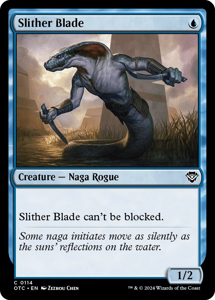 Slither Blade [Outlaws of Thunder Junction Commander] | Good Games Adelaide SA