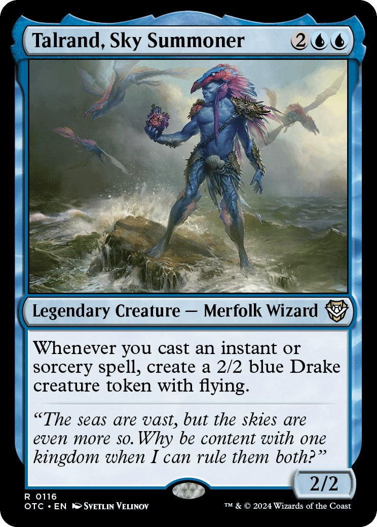 Talrand, Sky Summoner [Outlaws of Thunder Junction Commander] | Good Games Adelaide SA
