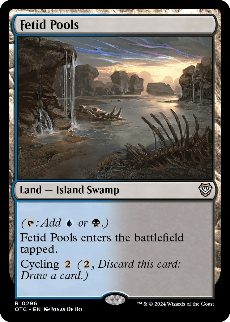Fetid Pools [Outlaws of Thunder Junction Commander] | Good Games Adelaide SA