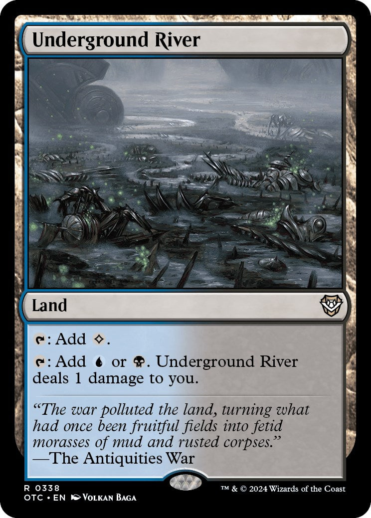 Underground River [Outlaws of Thunder Junction Commander] | Good Games Adelaide SA