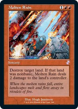 Molten Rain 348 (Time Spiral: Remastered)  - Foil | Good Games Adelaide SA
