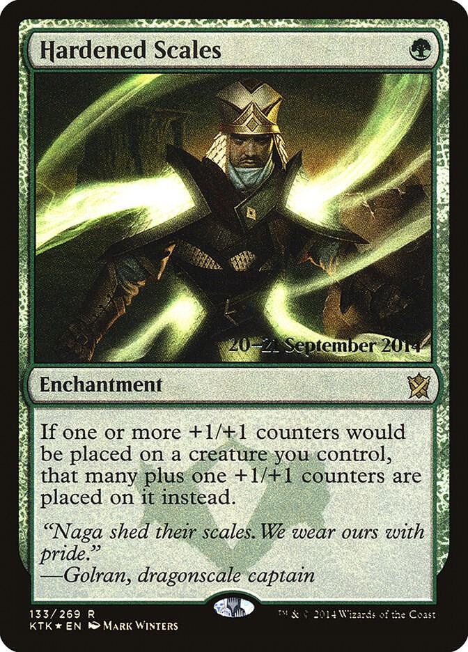 Hardened Scales 133 (Prerelease Cards)  - Foil | Good Games Adelaide SA