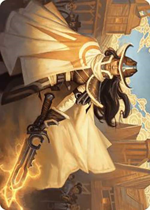 Omenport Vigilante Art Card [Outlaws of Thunder Junction Art Series] | Good Games Adelaide SA