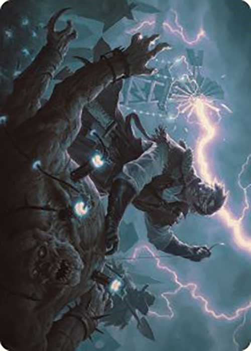 Geralf, the Fleshwright Art Card [Outlaws of Thunder Junction Art Series] | Good Games Adelaide SA