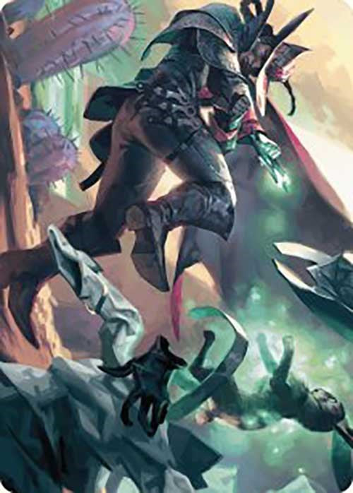 Metamorphic Blast Art Card [Outlaws of Thunder Junction Art Series] | Good Games Adelaide SA