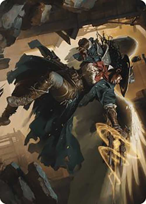 Archangel of Tithes Art Card [Outlaws of Thunder Junction Art Series] | Good Games Adelaide SA