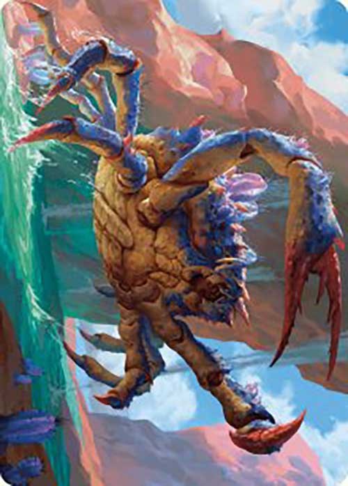 Canyon Crab Art Card [Outlaws of Thunder Junction Art Series] | Good Games Adelaide SA