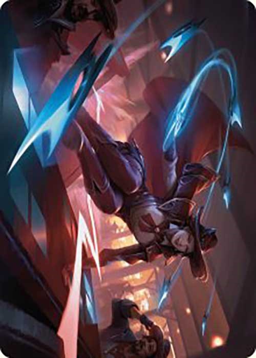 Slick Sequence Art Card [Outlaws of Thunder Junction Art Series] | Good Games Adelaide SA