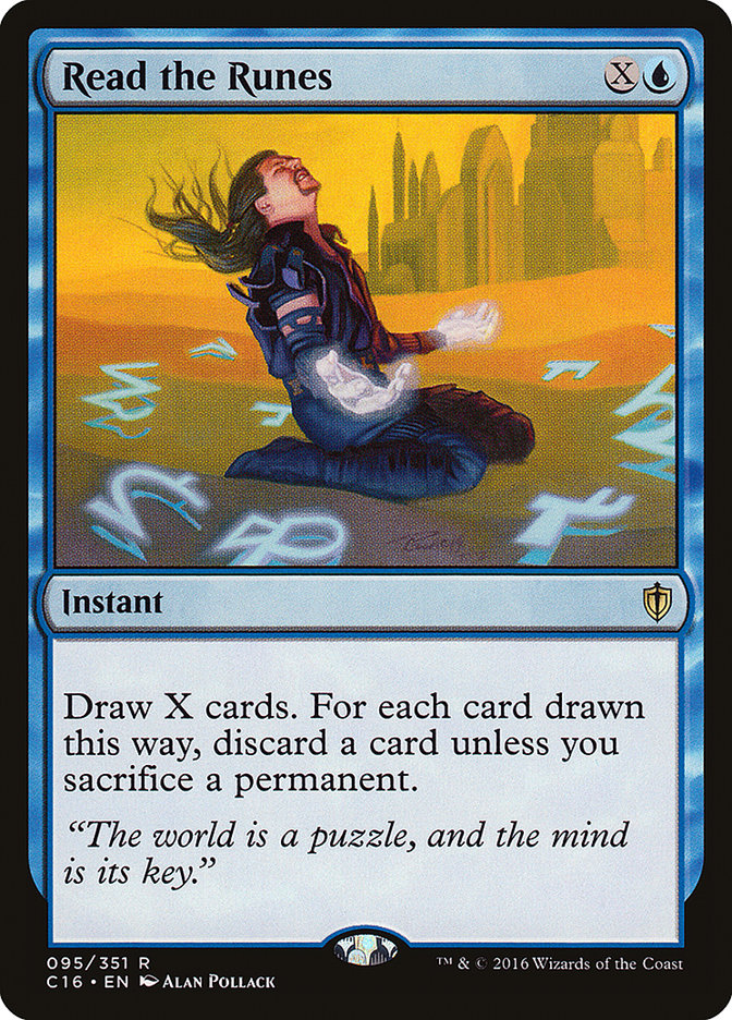Read the Runes [Commander 2016] | Good Games Adelaide SA