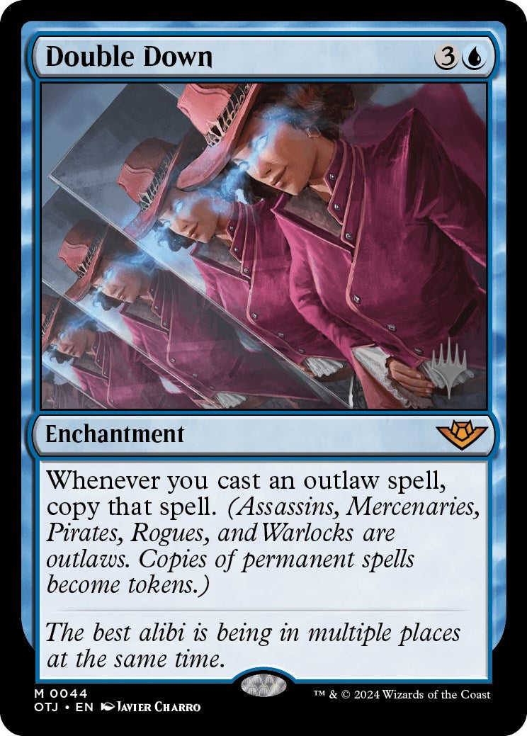 Double Down (Promo Pack) [Outlaws of Thunder Junction Promos] | Good Games Adelaide SA