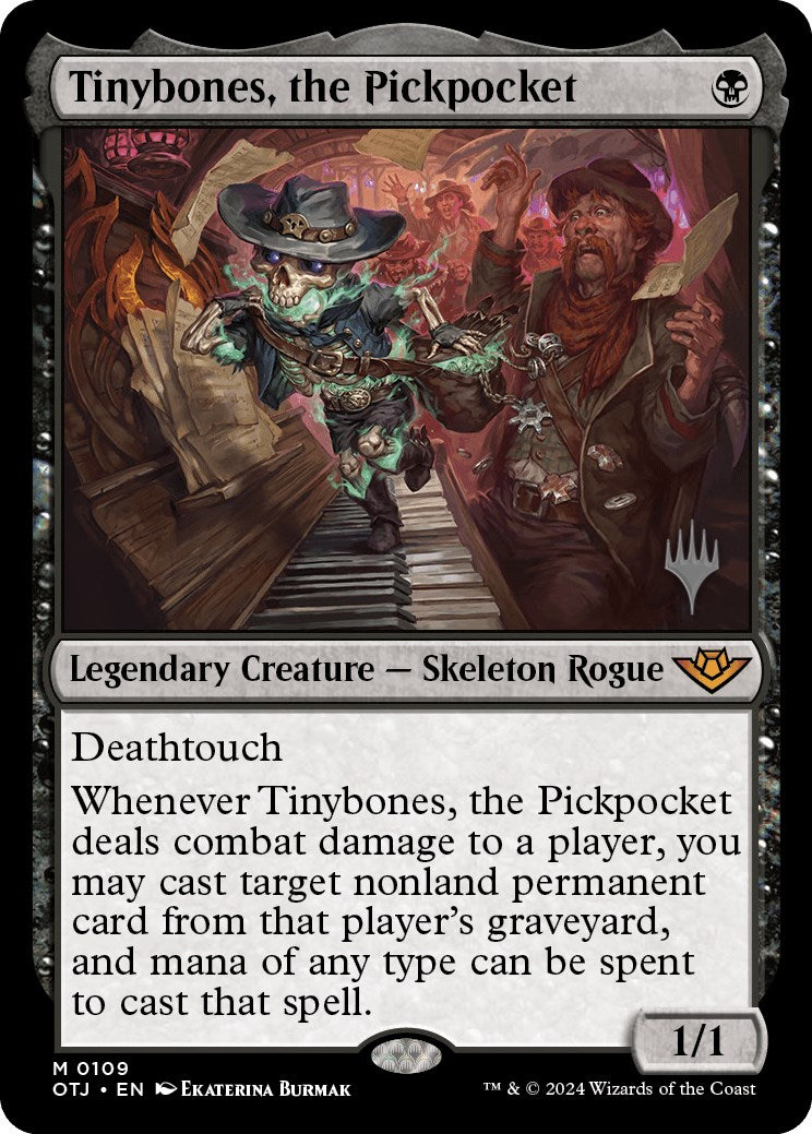 Tinybones, the Pickpocket (Promo Pack) [Outlaws of Thunder Junction Promos] | Good Games Adelaide SA