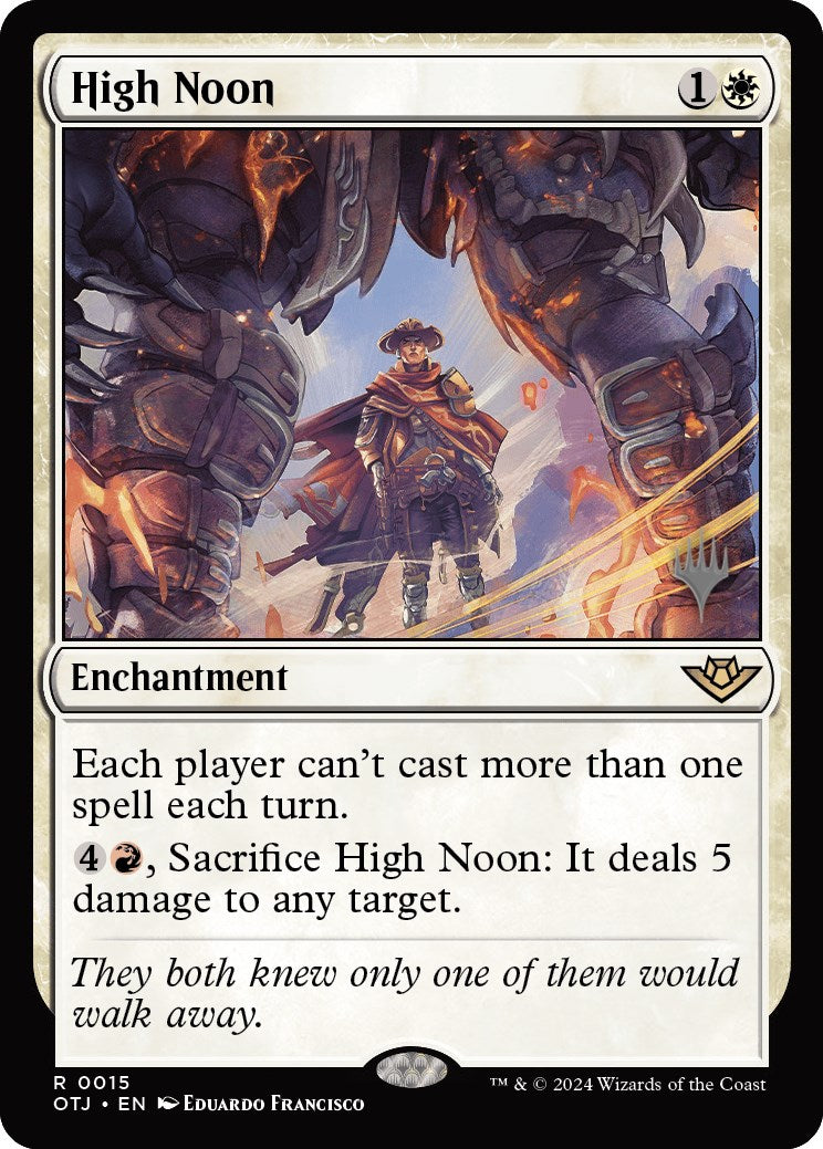 High Noon (Promo Pack) [Outlaws of Thunder Junction Promos] | Good Games Adelaide SA