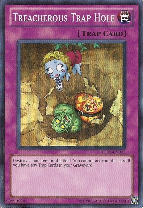 Treacherous Trap Hole [TU03-EN005] Super Rare | Good Games Adelaide SA