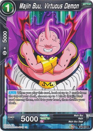 Majin Buu, Virtuous Demon [BT9-084] | Good Games Adelaide SA