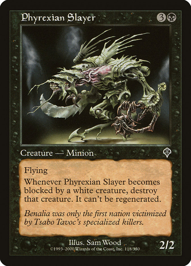 Phyrexian Slayer 118 (Invasion)  - Foil | Good Games Adelaide SA