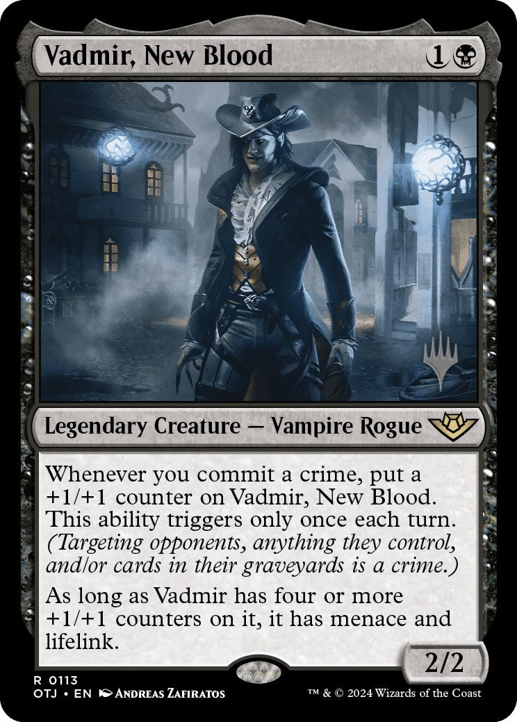 Vadmir, New Blood (Promo Pack) [Outlaws of Thunder Junction Promos] | Good Games Adelaide SA