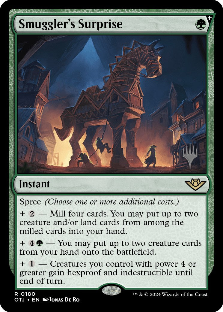 Smuggler's Surprise (Promo Pack) [Outlaws of Thunder Junction Promos] | Good Games Adelaide SA