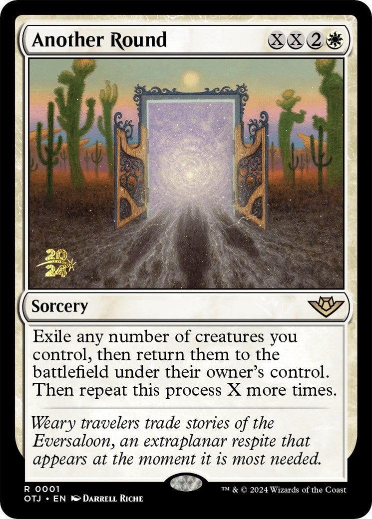 Another Round [Outlaws of Thunder Junction Prerelease Promos] | Good Games Adelaide SA
