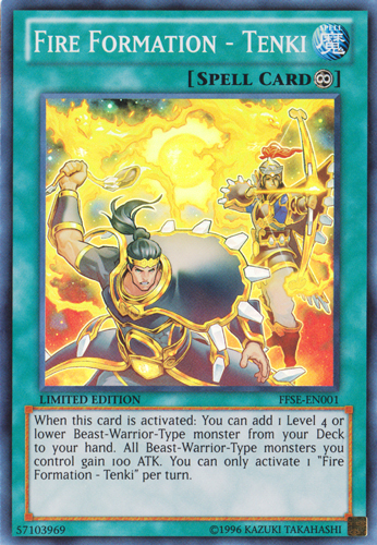 Fire Formation - Tenki [FFSE-EN001] Super Rare | Good Games Adelaide SA