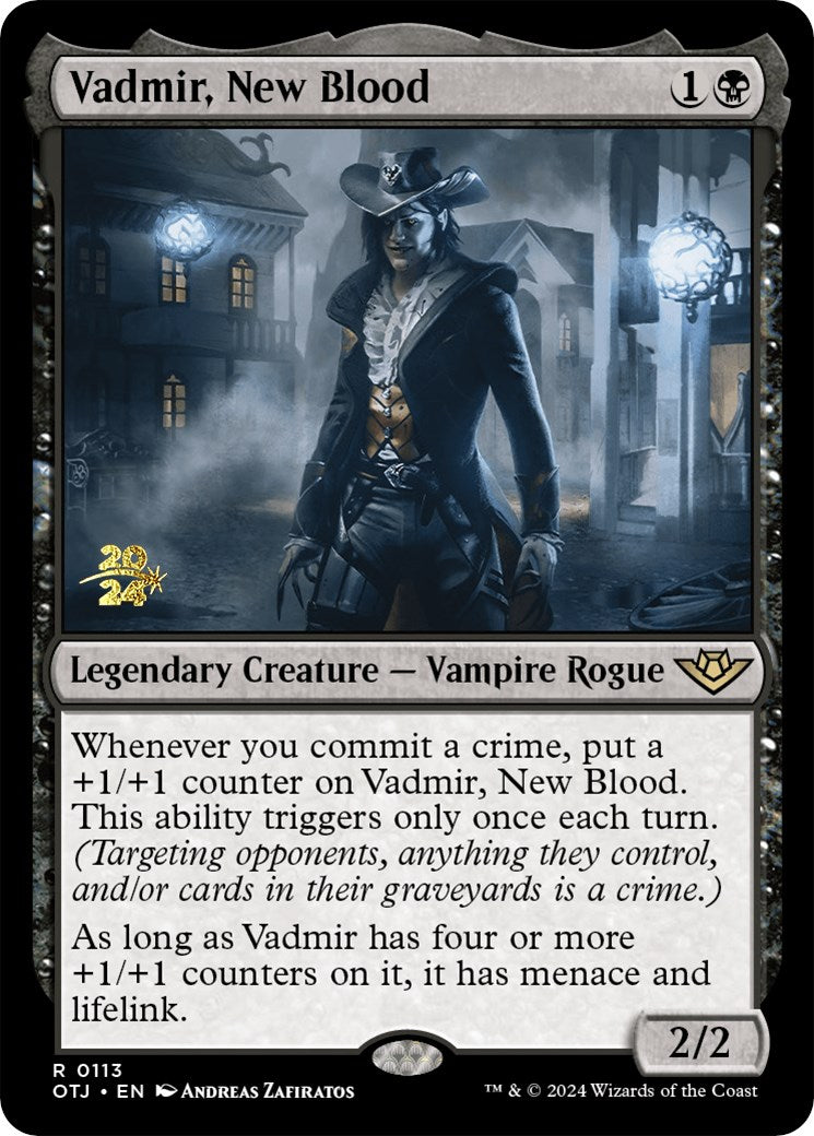 Vadmir, New Blood [Outlaws of Thunder Junction Prerelease Promos] | Good Games Adelaide SA