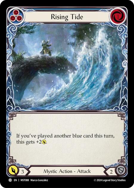 Rising Tide [MST088] (Part the Mistveil)  Rainbow Foil | Good Games Adelaide SA