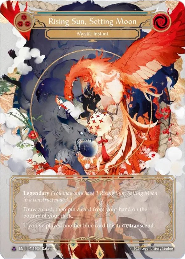 Rising Sun, Setting Moon (Marvel) [MST100] (Part the Mistveil)  Cold Foil | Good Games Adelaide SA