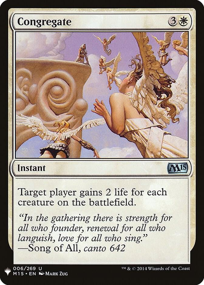 Congregate 6 (The List Reprints)  | Good Games Adelaide SA