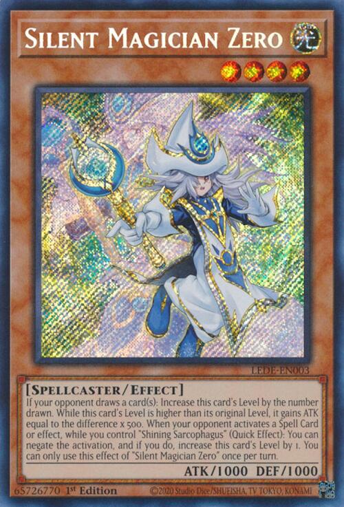 Silent Magician Zero [LEDE-EN003] Secret Rare | Good Games Adelaide SA