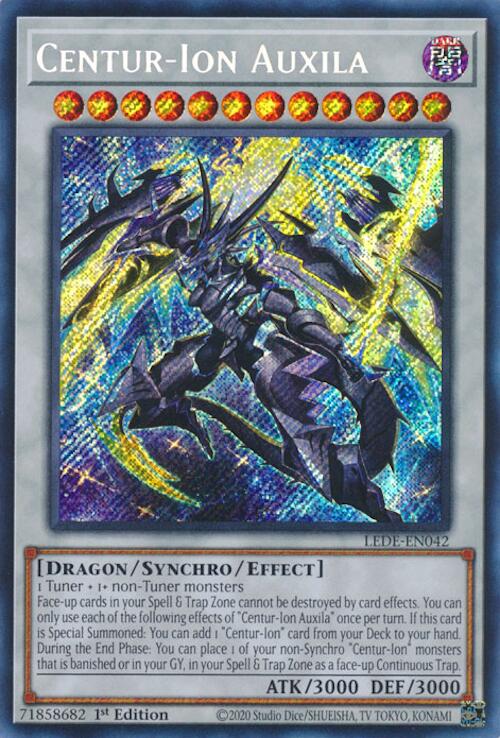 Centur-Ion Auxila [LEDE-EN042] Secret Rare | Good Games Adelaide SA