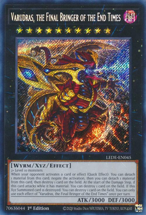 Varudras, the Final Bringer of the End Times [LEDE-EN045] Secret Rare | Good Games Adelaide SA