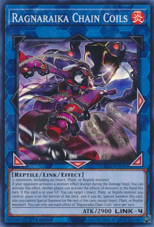 Ragnaraika Chain Coils [LEDE-EN049] Super Rare | Good Games Adelaide SA