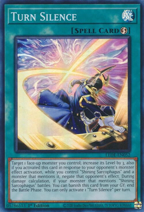 Turn Silence [LEDE-EN052] Super Rare | Good Games Adelaide SA