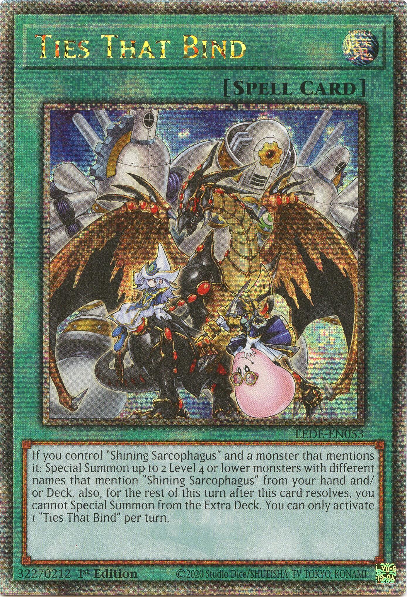 Ties That Bind (Quarter Century Secret Rare) [LEDE-EN053] Quarter Century Secret Rare | Good Games Adelaide SA