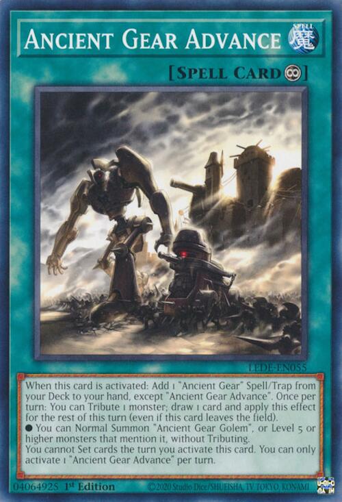 Ancient Gear Advance [LEDE-EN055] Common | Good Games Adelaide SA