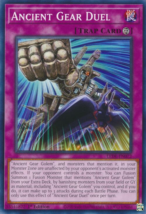 Ancient Gear Duel [LEDE-EN072] Common | Good Games Adelaide SA