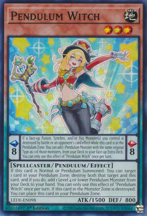 Pendulum Witch [LEDE-EN098] Super Rare | Good Games Adelaide SA