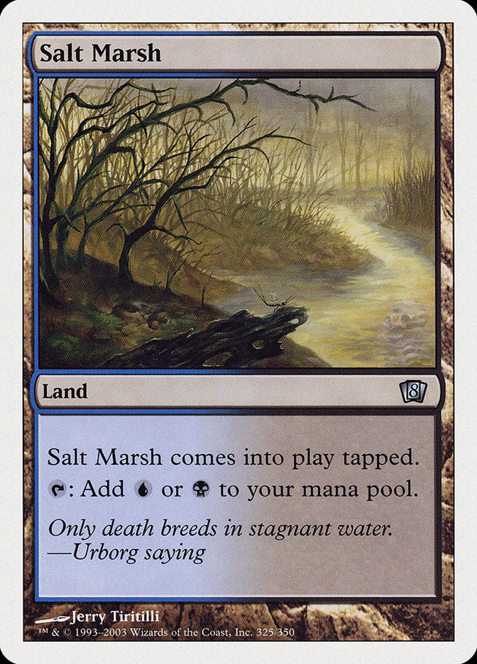 Salt Marsh 325 (8th Edition)  - Foil | Good Games Adelaide SA
