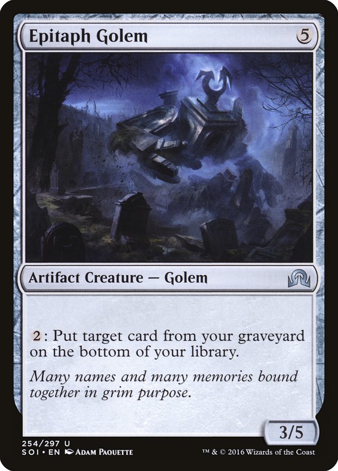 Epitaph Golem [Shadows over Innistrad] | Good Games Adelaide SA