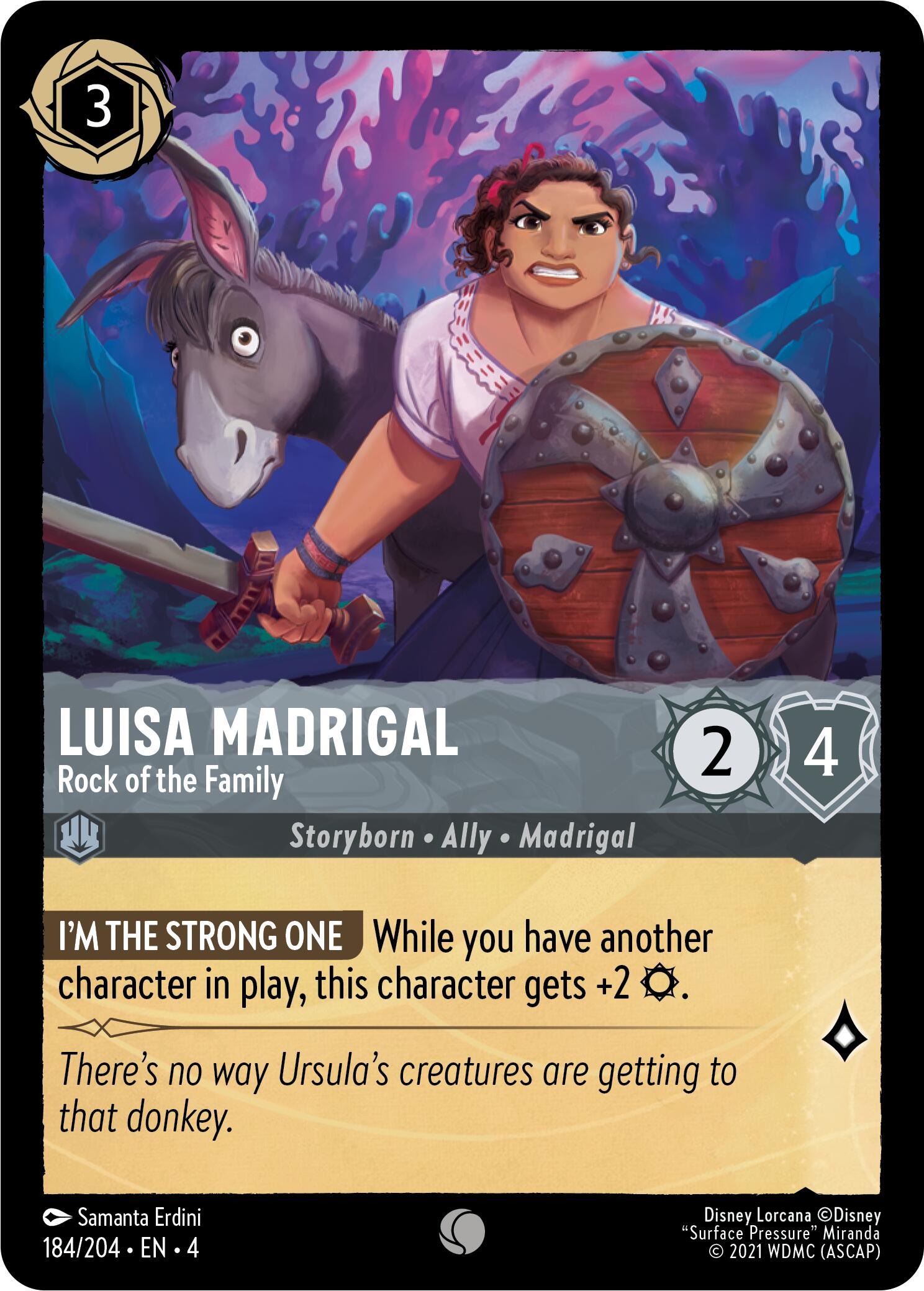 Luisa Madrigal - Rock of the Family (184/204) [Ursula's Return] | Good Games Adelaide SA