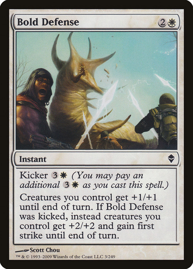 Bold Defense 3 (Zendikar)  | Good Games Adelaide SA