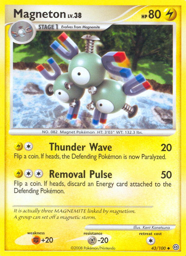 Magneton (43/100) [Diamond & Pearl: Stormfront] | Good Games Adelaide SA