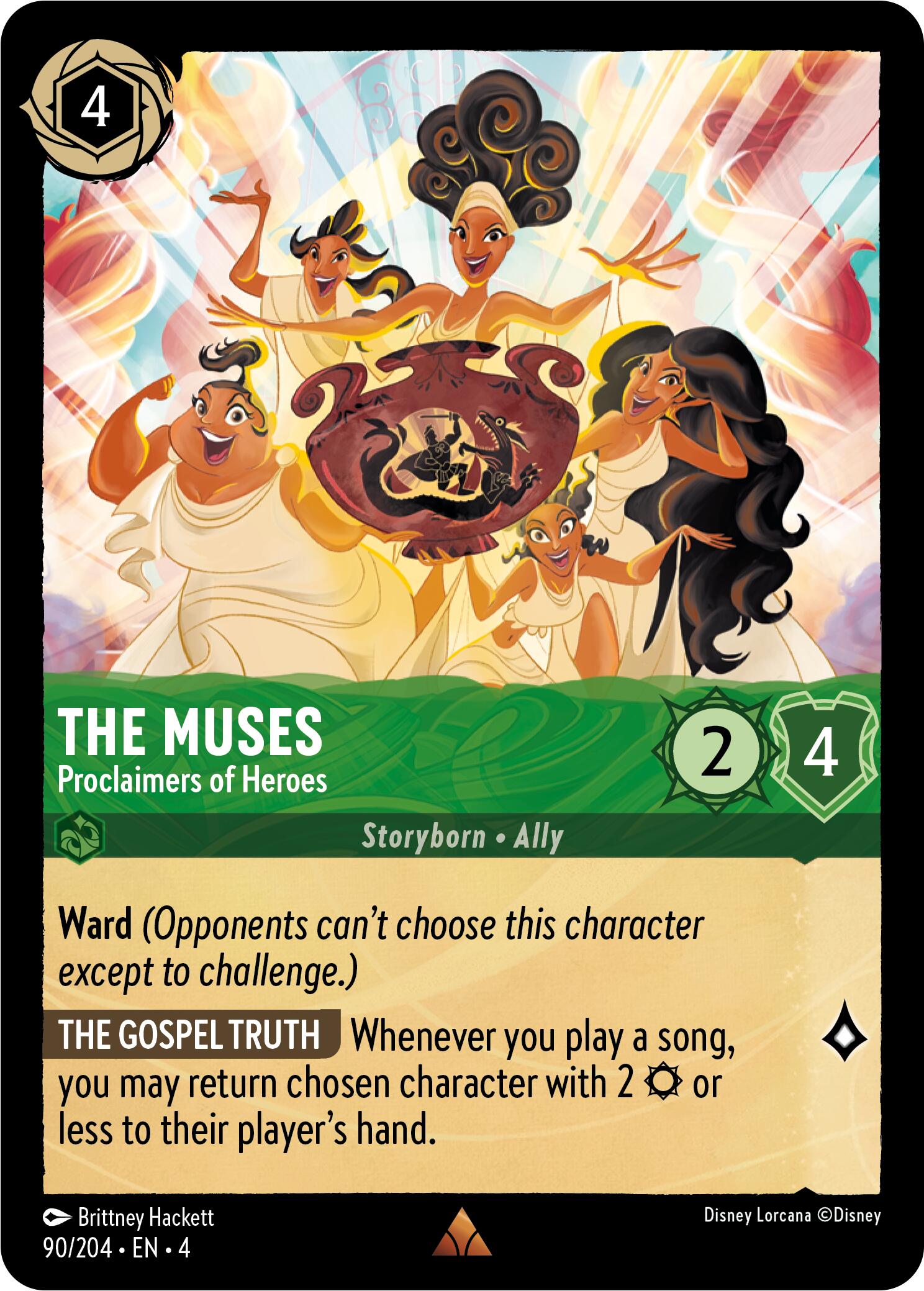 The Muses - Proclaimers of Heroes (90/204) [Ursula's Return] | Good Games Adelaide SA