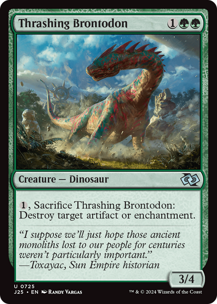 Thrashing Brontodon [Foundations Jumpstart] | Good Games Adelaide SA