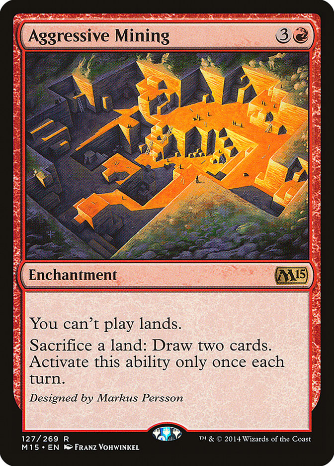 Aggressive Mining 127 (Magic 2015 (M15))  | Good Games Adelaide SA